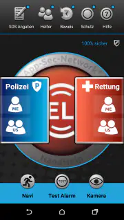 HandHelp™ - Notruf Notfall App screenshot 1