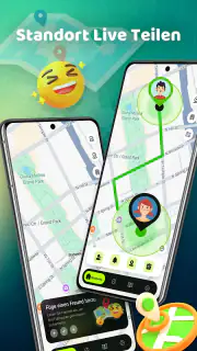 Handy–Ortung: Standort teile screenshot 1