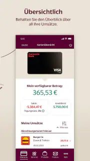 Hanseatic Bank Mobile screenshot 2