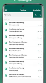 HanseMerkur ServiceApp screenshot 5