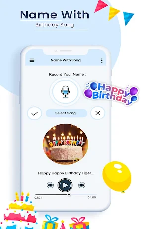 Happy Birthday-Lieder screenshot