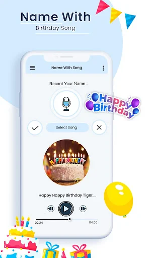 Happy Birthday-Lieder screenshot
