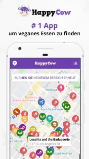 HappyCow - Vegane Restaurants screenshot 1