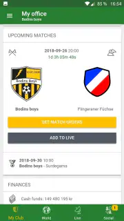 Hattrick Fußballmanager-Spiel screenshot 1