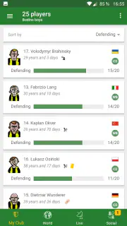 Hattrick Fußballmanager-Spiel screenshot 2