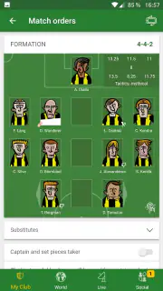 Hattrick Fußballmanager-Spiel screenshot 4