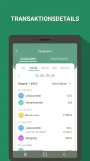 Haushaltsbuch - buchhaltung screenshot 7