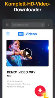 HD Video Downloader-App screenshot 1