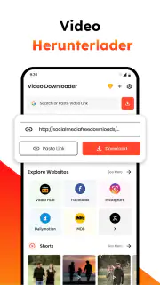 HD video-downloader & player screenshot 1