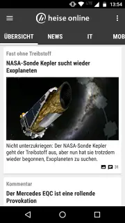 heise online - News screenshot 1