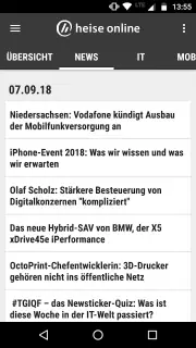 heise online - News screenshot 4