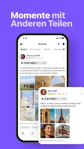 HelloTalk - Sprachen lernen screenshot