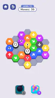 Hexa Away : Sechseck-Puzzle screenshot 6