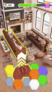 Hexa Rush: ASMR Home screenshot 2