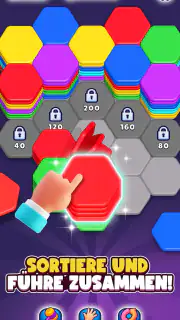 Hexa Sort screenshot 3