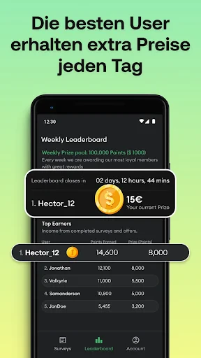 HeyCash: Umfragen für Geld screenshot