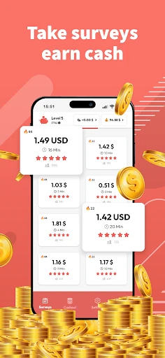 HeyPiggy - Bezahlte Umfragen screenshot