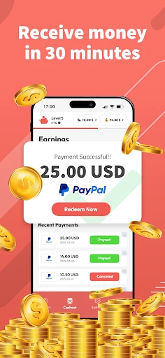 HeyPiggy - Bezahlte Umfragen screenshot