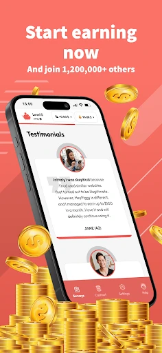 HeyPiggy - Bezahlte Umfragen screenshot