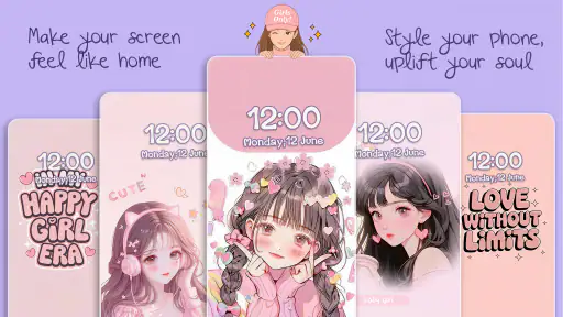 Hintergrundbilder für Mädchen screenshot 2