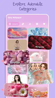 Hintergrundbilder für Mädchen screenshot 4