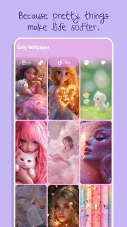 Hintergrundbilder für Mädchen screenshot 5