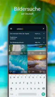 Hintergrundbilder mit Ozean 4K screenshot 3