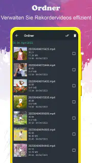 Hintergrundvideorecorder screenshot 3