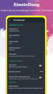 Hintergrundvideorecorder screenshot 4