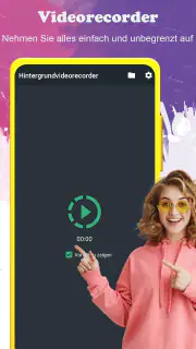 Hintergrundvideorecorder screenshot 6