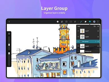 HiPaint - malen und zeichnen screenshot