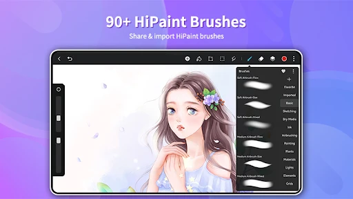 HiPaint - malen und zeichnen screenshot