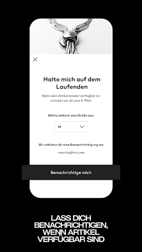 H&M screenshot