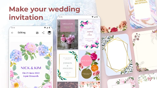 Hochzeitskartenhersteller screenshot