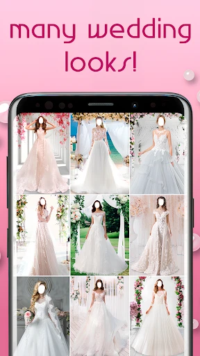 Hochzeitskleid Bildbearbeitung screenshot