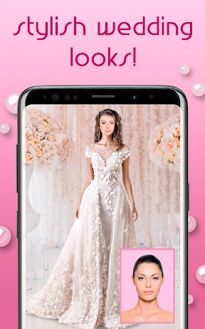 Hochzeitskleid Bildbearbeitung screenshot