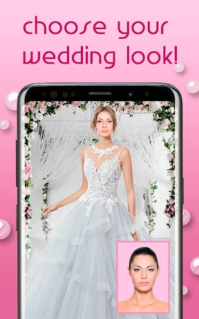 Hochzeitskleid Bildbearbeitung screenshot