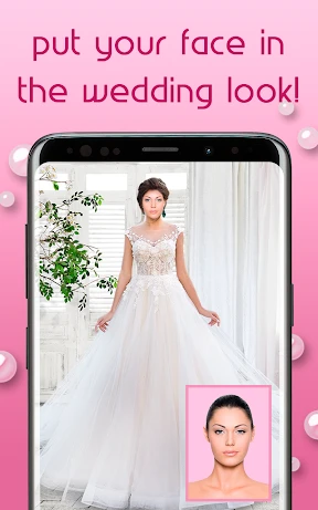 Hochzeitskleid Bildbearbeitung screenshot