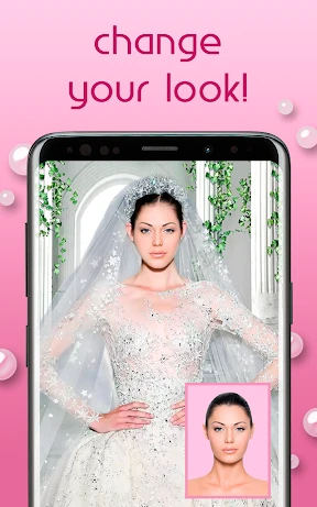 Hochzeitskleid Bildbearbeitung screenshot