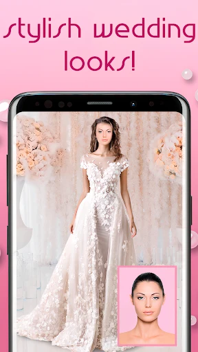 Hochzeitskleid Bildbearbeitung screenshot