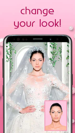 Hochzeitskleid Bildbearbeitung screenshot