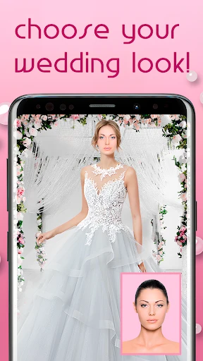 Hochzeitskleid Bildbearbeitung screenshot
