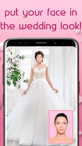 Hochzeitskleid Bildbearbeitung screenshot