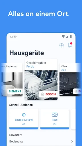 Home Connect screenshot