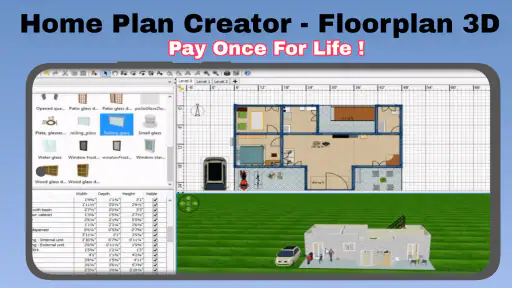 Home Plan Creator Floorplan 3D screenshot 1
