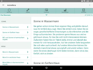 Horoskope Astrologie AstroWorx screenshot