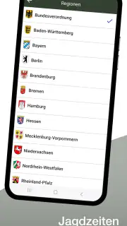 Hunting Plus - Jagdzeiten App screenshot 2
