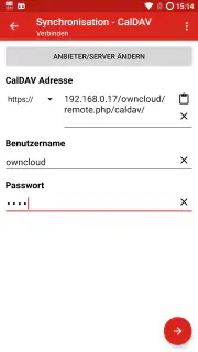 iCal Import/Export CalDAV screenshot 5