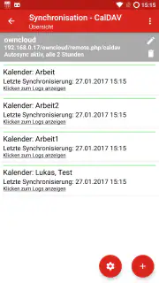 iCal Import/Export CalDAV screenshot 6