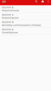 ICF Codes screenshot 1